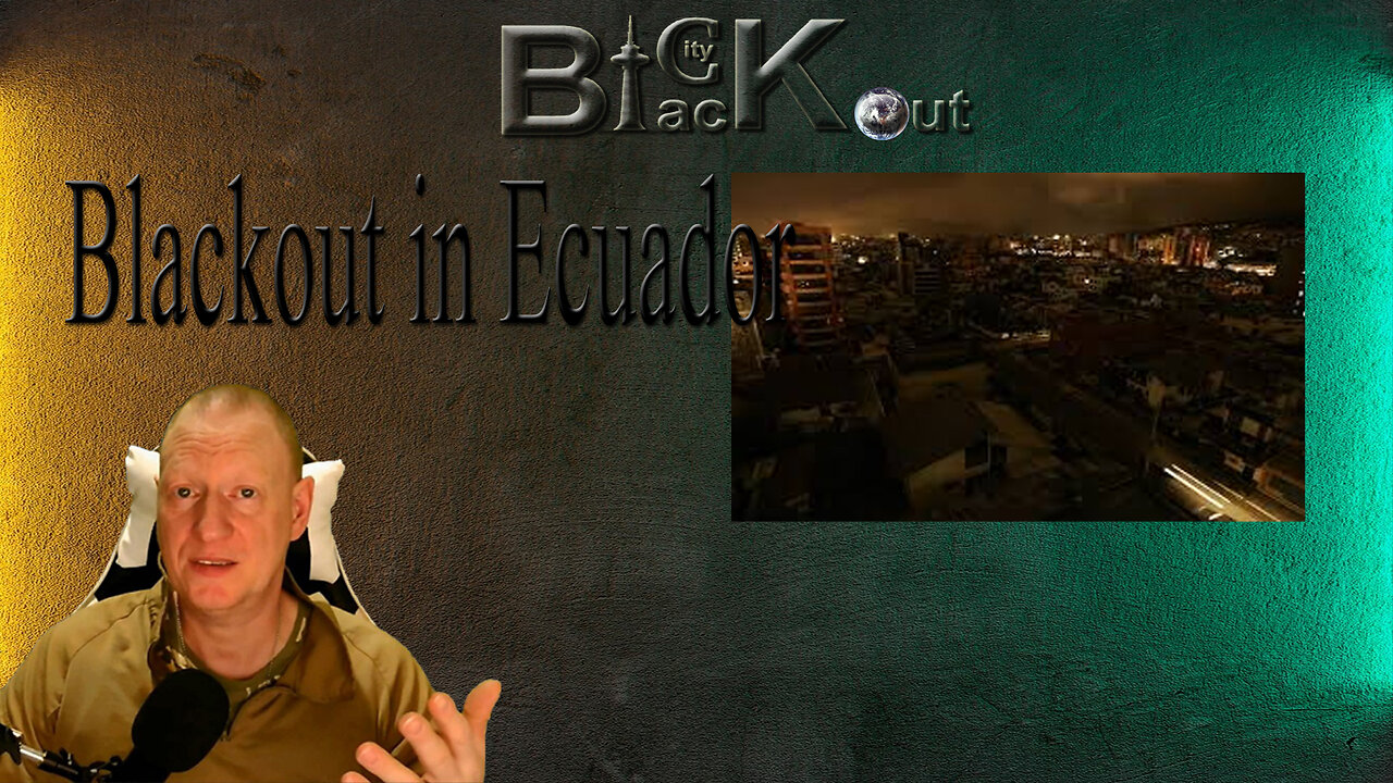 Blackout in Ecuador !!