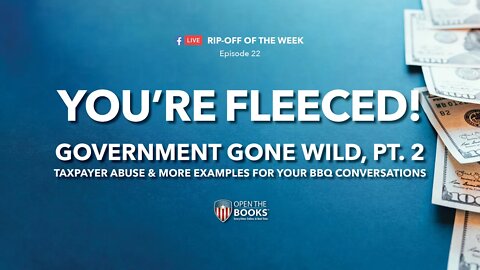 Rip-Off Of The Week (2021) Ep. 22: Government Gone Wild, Pt. 2