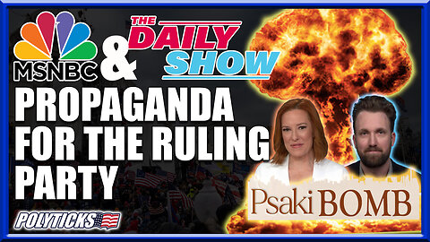 Psaki Bomb - MSNBC & The Daily Show's Painful Lack of Self-Awareness