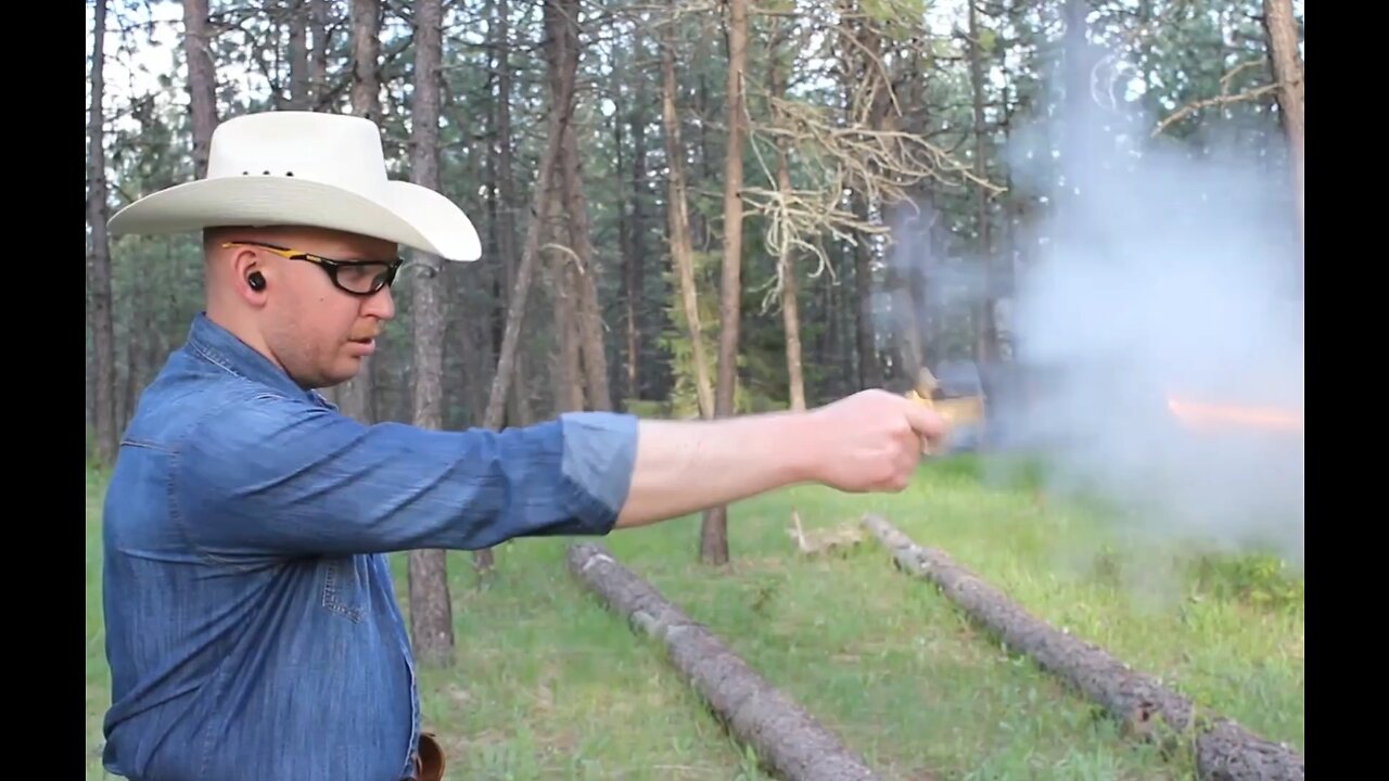 1851 Navy 44 Ballistic Test (Round 1)