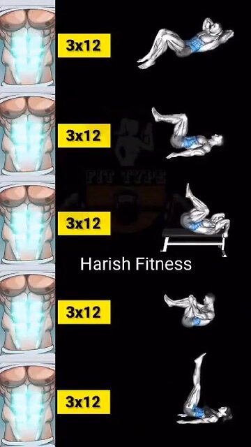 Six pack workout #abs#workout#shorts