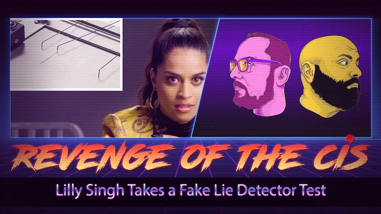 Lilly Singh Takes a Fake Lie Detector Test | ROTC Clip