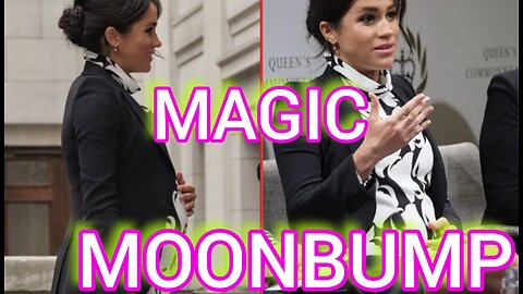 Meghan Markle and her BOUNCY Belly