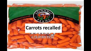 Nationwide carrot recall