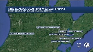 6 schools report new COVID-19 outbreaks two weeks after mask mandates ended