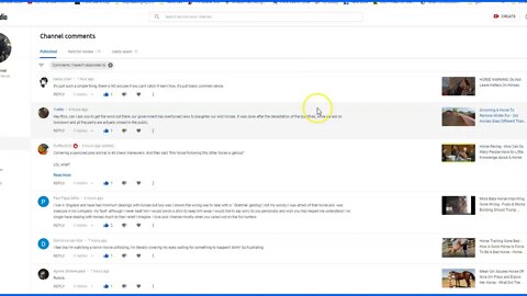 More Censorship From YouTube - If I Respond To Comment - The Comment Gets Deleted