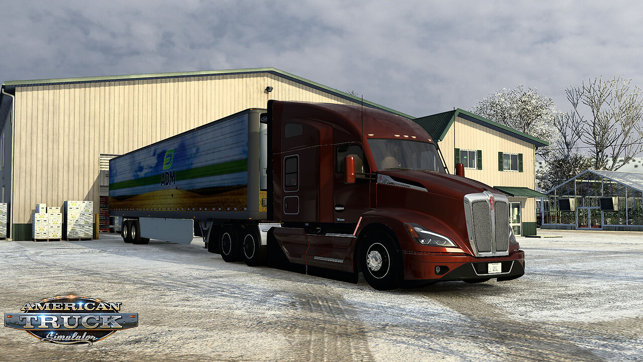 ATS | Kenworth T680 Next Gen | Omak WA to Colville WA | Nuts 35,097lb