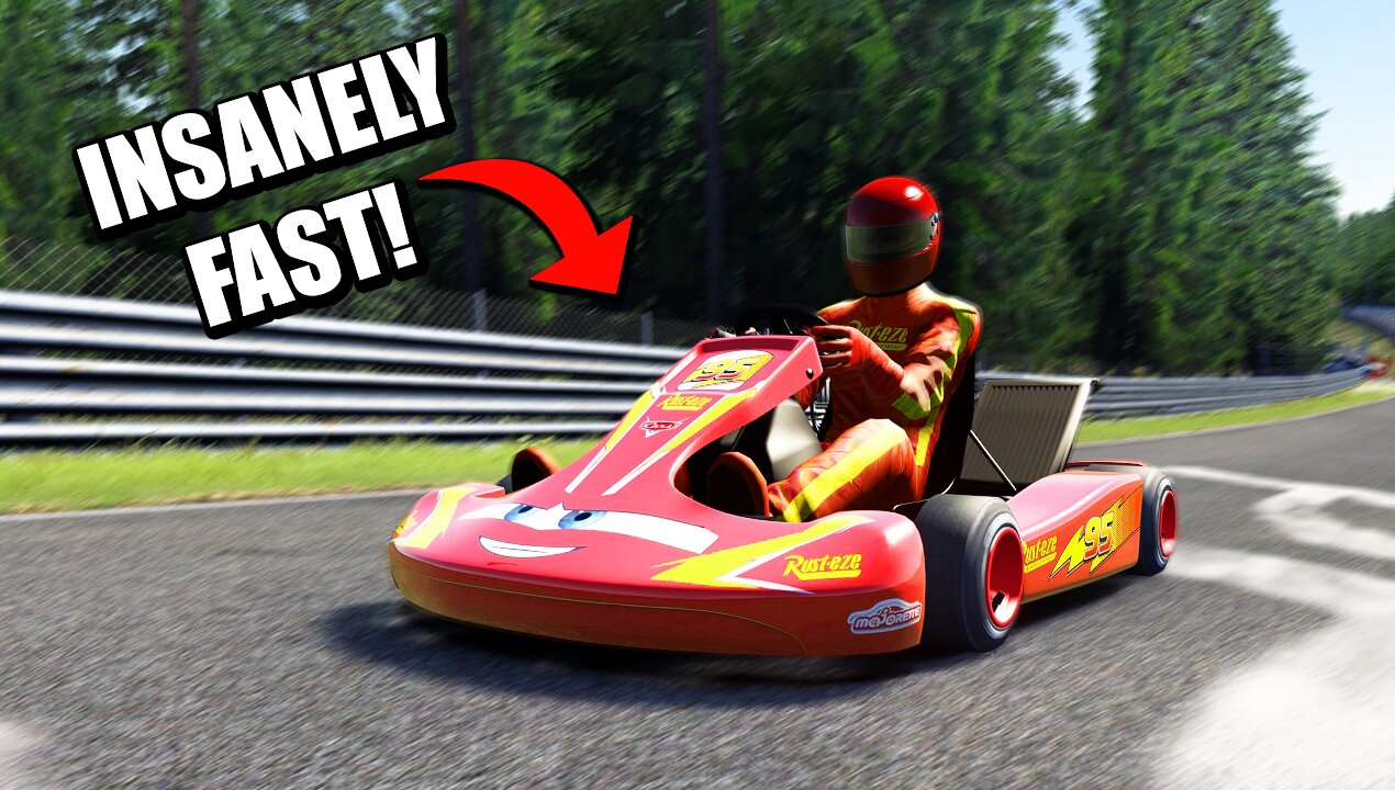 Took This Insanely Fast GoKart Around Nurburgring!