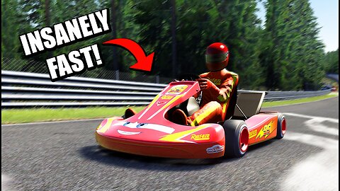 Took This Insanely Fast GoKart Around Nurburgring!