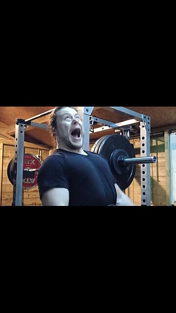 3x4 135 Kgs Pin Squat Back-offs. Last Set.