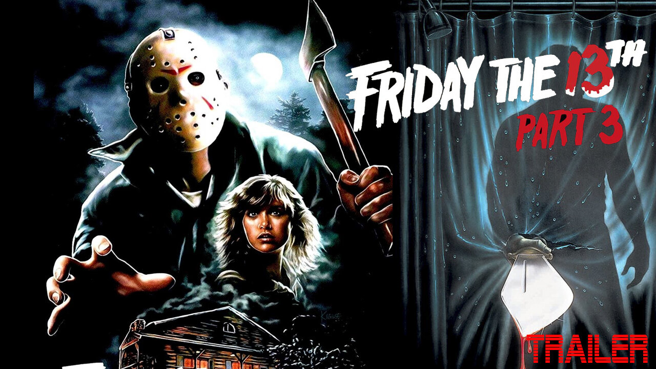 FRIDAY THE 13TH PART 3 - OFFICIAL TRAILER - 1982