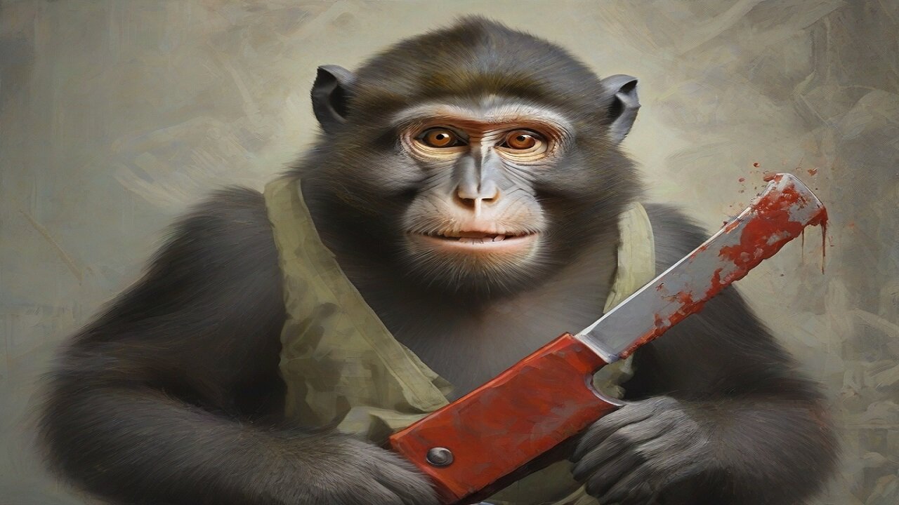 When👀That👉One🐒Monkey🐒With👀The👉Cleaver🔪Had🐒Enough💥🔥😎