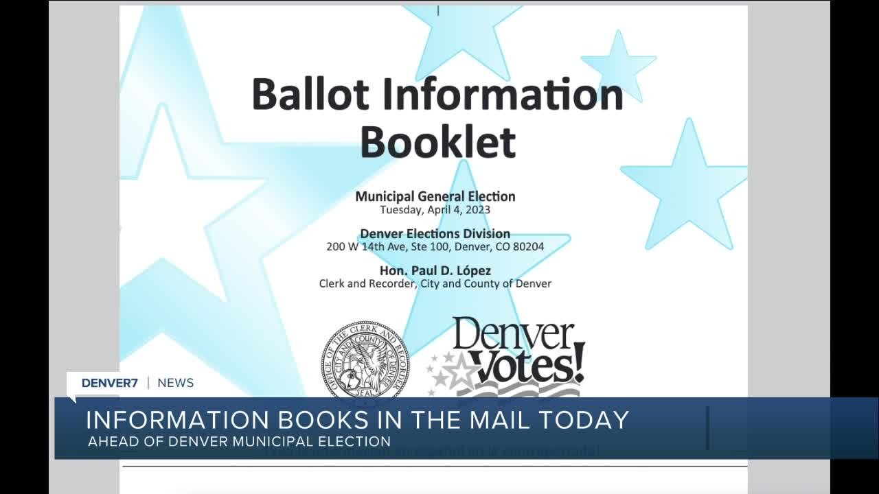 Denver sending blue election information books