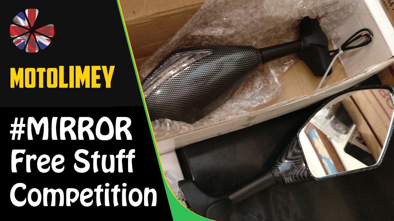 Motorcycle Mirror Give-away ✅ Free mirrors for your bike competition? #MIRROR