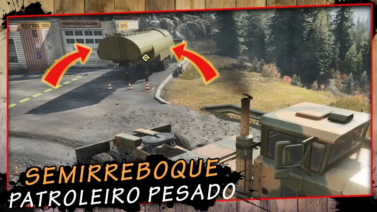 SnowRunner, Semirreboque Patroleiro Pesado, Gameplay PT BR #17