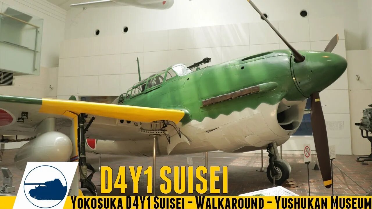 Yokosuka D4Y1 Suisei - 空技廠 D4Y 彗星 - Walkaround - Yushukan Museum.