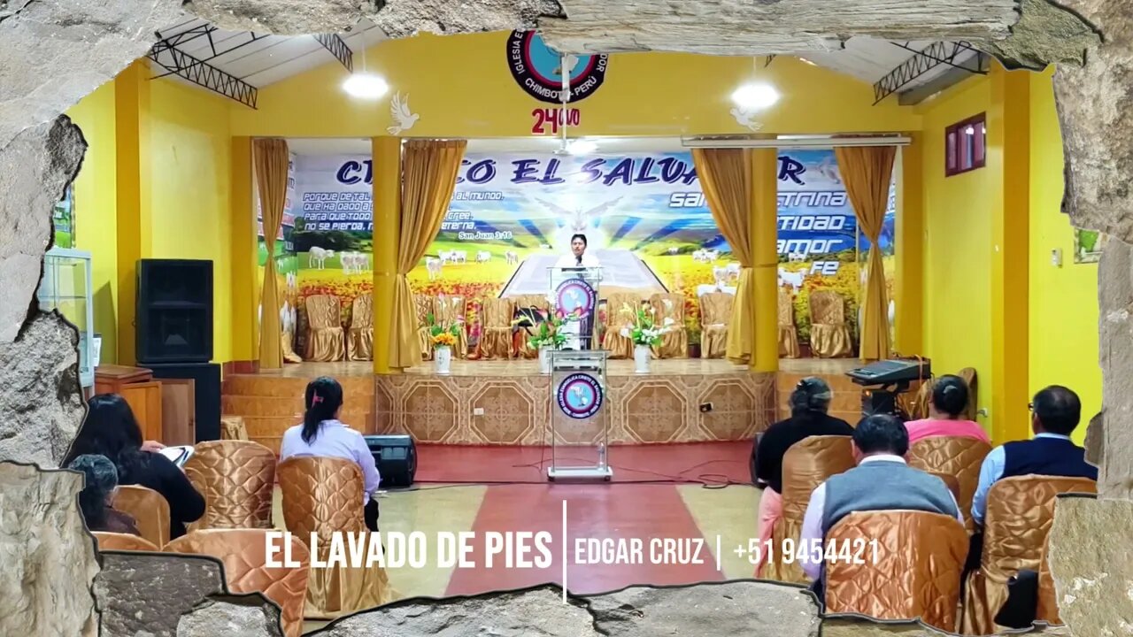 EL LAVADO DE PIES - EVANGELISTA EDGAR CRUZ