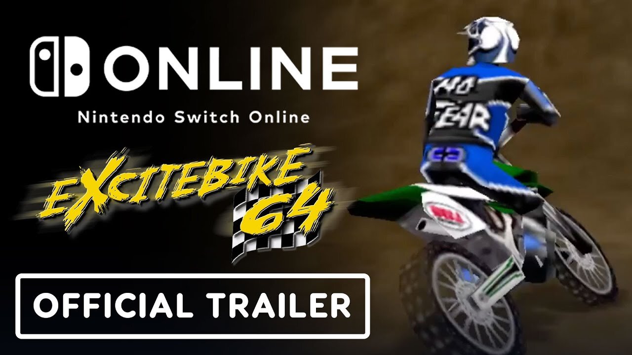 Nintendo Switch Online + Expansion Pack - Official Excitebike 64 Trailer