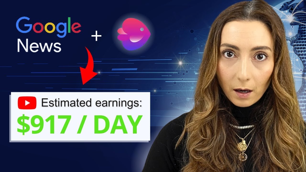 Make $917 / Day with Google News and AI posting Faceless Videos (Beginner friendly)