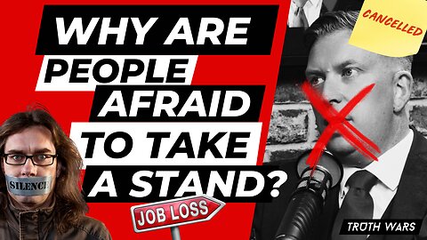 Why are people so afraid to speak out?