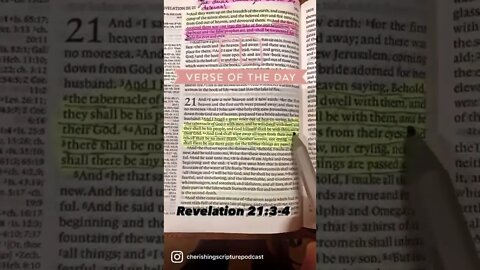 No more tears! #faith #bible #bibleverse #podcast #revelation #read #nomoretears
