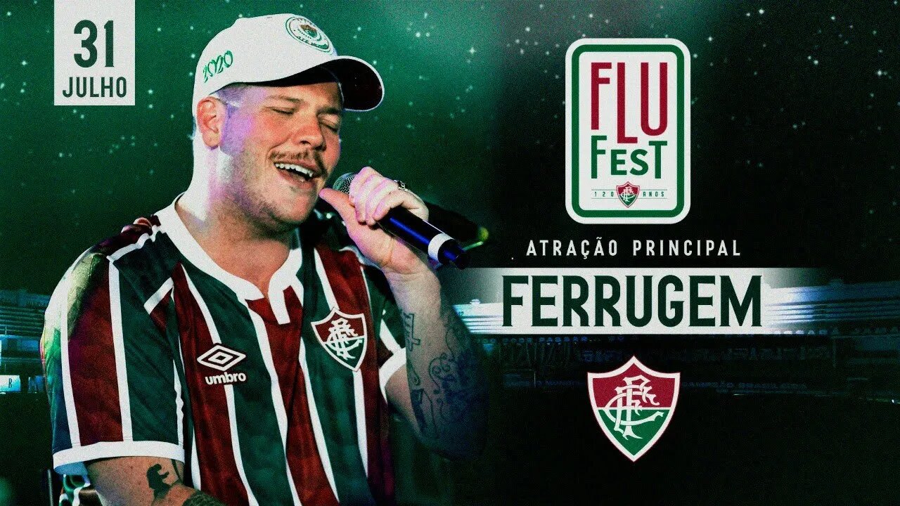 A FLU FEST 2022 É COM O FERRUGEM! E AGORA COM PÚBLICO! IMPERDÍVEL!