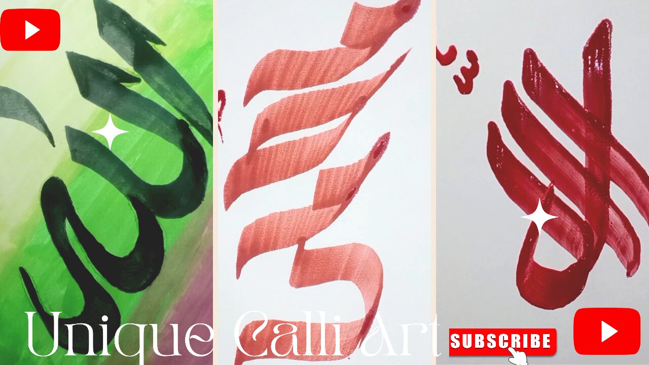 Arabic calligraphy for beginners