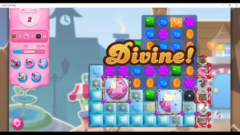 Candy Crush Level 5789 Talkthrough, 24 Moves 0 Boosters