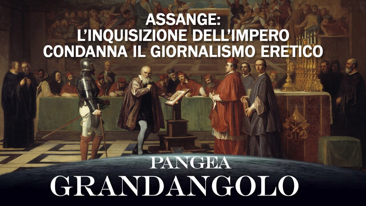 Assange: l’Inquisizione dell’Impero condanna il Giornalismo Eretico - 20240628 - Pangea Grandangolo