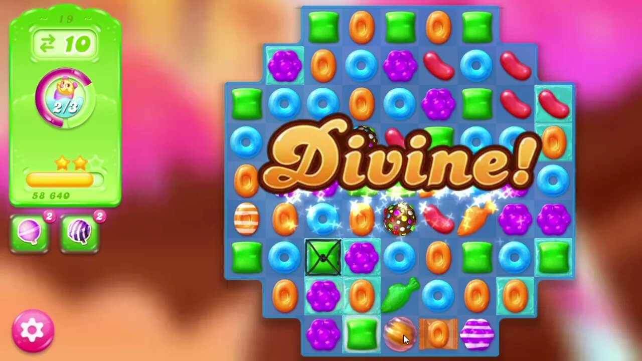 Candy Crush Jelly Saga Level 19
