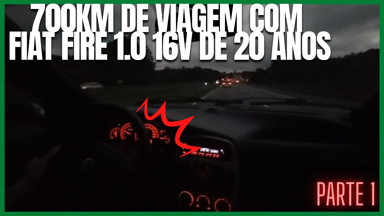 700km de Fiat Fire 1.0 16v de 20 anos