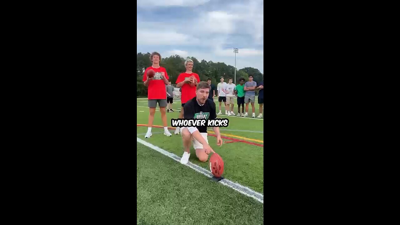 Make this kick, Win super bowl tickets 🎫