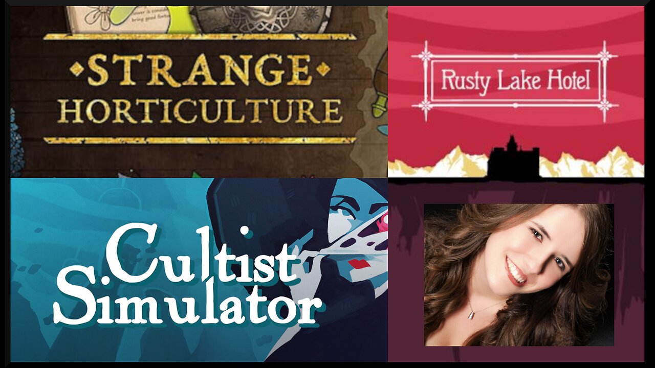 Let's Sample: Strange Horticulture, Rusty Lake Hotel & Cultist Simulator | Cocktails & Consoles