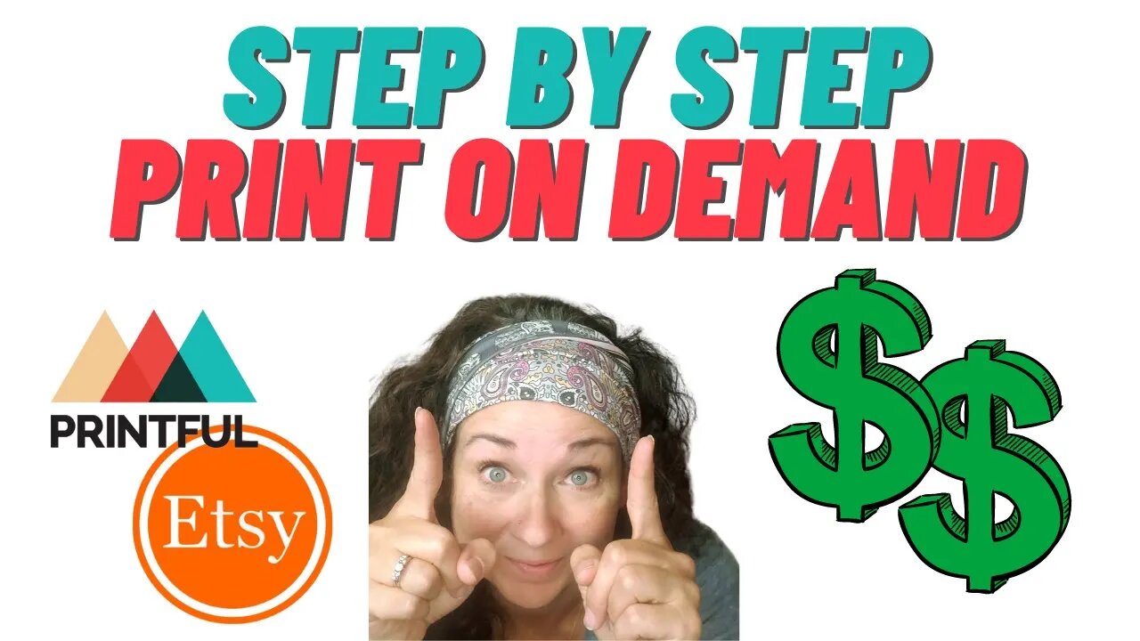 Full Print On Demand Tutorial For Beginners 2021 Etsy, Redbubble, Teespring, Amazon Merch