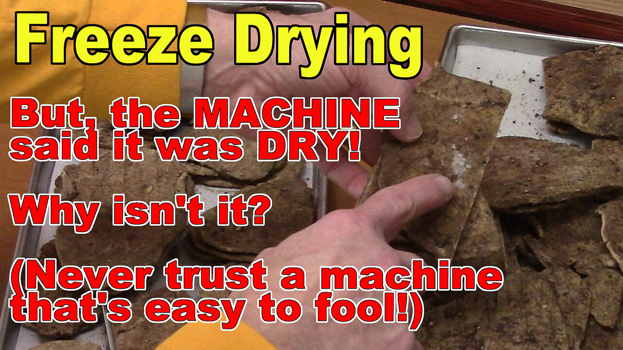 But, the MACHINE said it was DRY! Why isn't it? (Never trust a machine that's easy to fool!)