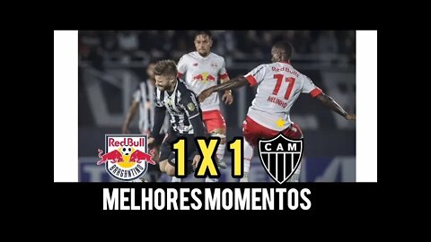 RB Bragantino 1 x 1 Atlético MG - Melhores Momentos - Brasileirão 2022