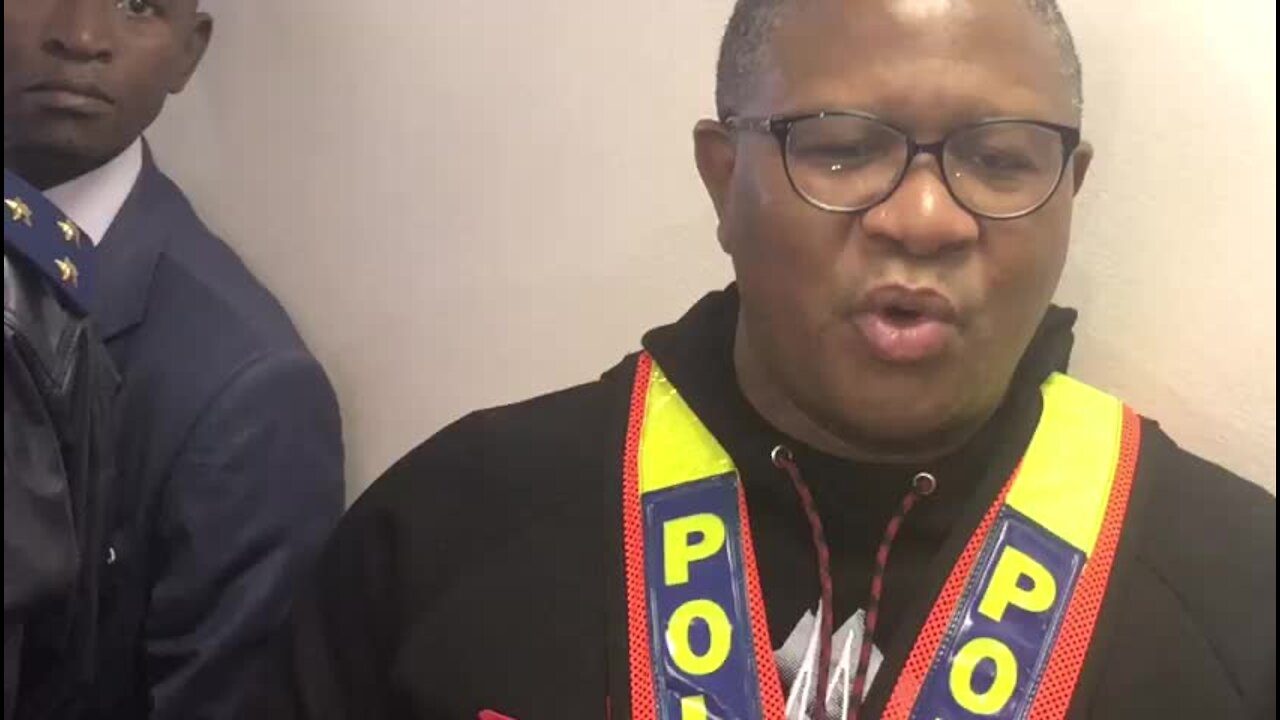 Deputy's remarks rough and regrettable, says Police Minister Mbalula (uhs)