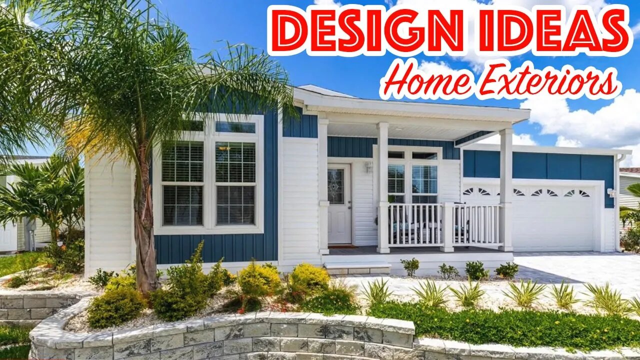 Exterior Home Design Ideas. Choose from several Home Elevations to Help Design Your New Homes.