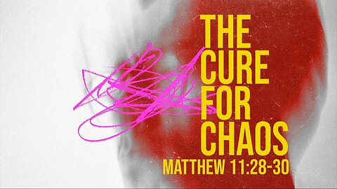 The Cure for Chaos | Pastor Shane Idleman