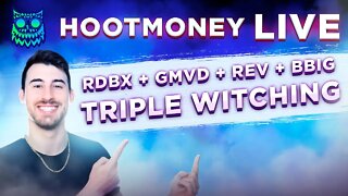 🔴 LIVE -- JUNE OPTIONS EXPIRE TODAY -- STOCK MARKET CRASH -- RDBX GMVD TRKA ATER BBIG AMC GME