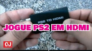 Jogue Playstation 2 em HDMI