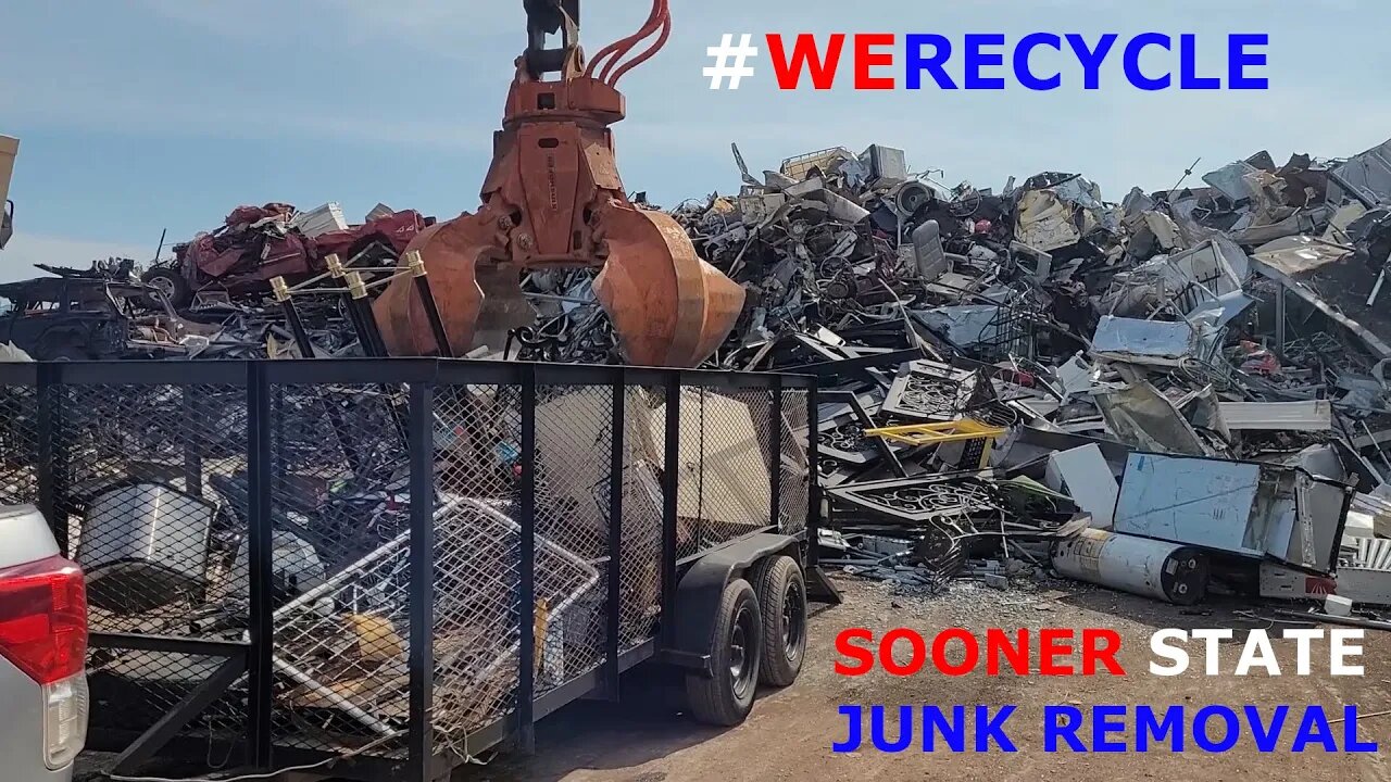 THIS IS HOW WE DISPOSE OF PAINT! BACK AT THE SCRAPYARD | Sooner State Junk Removal | Oklahoma City