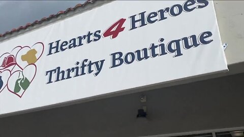 Hearts 4 Heroes Thrifty Boutique supports veterans, first responders and service dogs