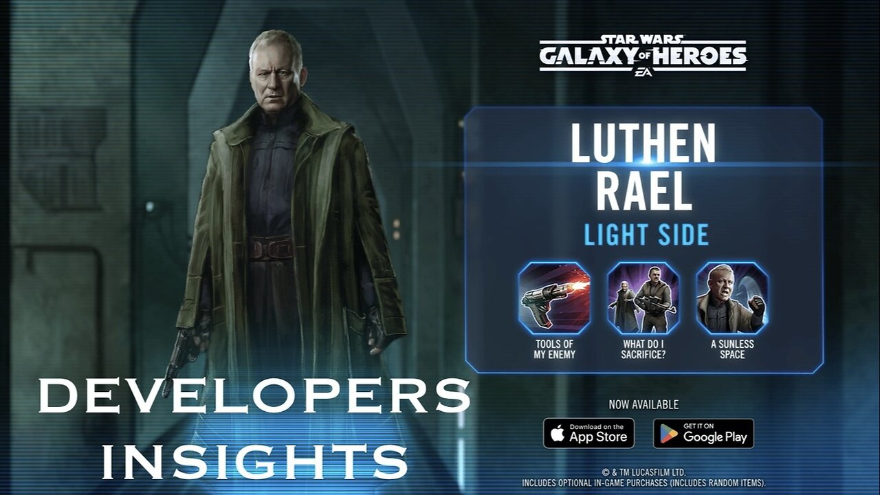 *NEW* Character Inbound: Luthen Rael | Developers Insights | Andor Character, Back to Rebels??