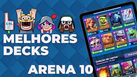 ARENA 10 - MELHORES DECKS #shorts #clashroyal #clash #clashroyale #royale