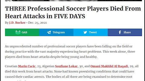 THREE Professional Soccer Players (and a NYT Editor) Died in Five Day Span