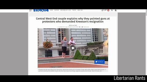 Couple Defends Their Property. Marxists Don't Like It.