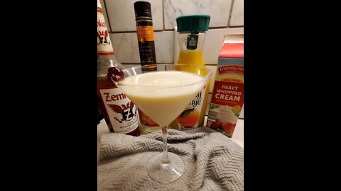 Creamsicle Martini