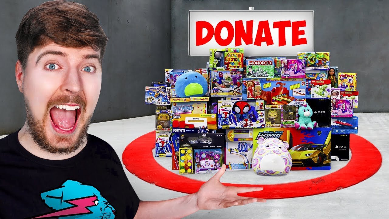 Anything You can Fit in The Circle ll,l donate to Charity