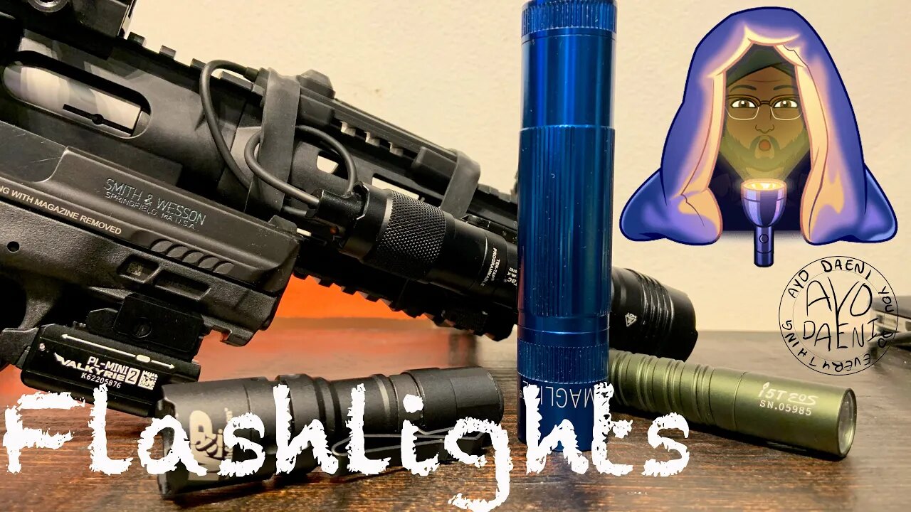 Flashlight review Olight, M&P, and Streamlight | AYO! Daeni